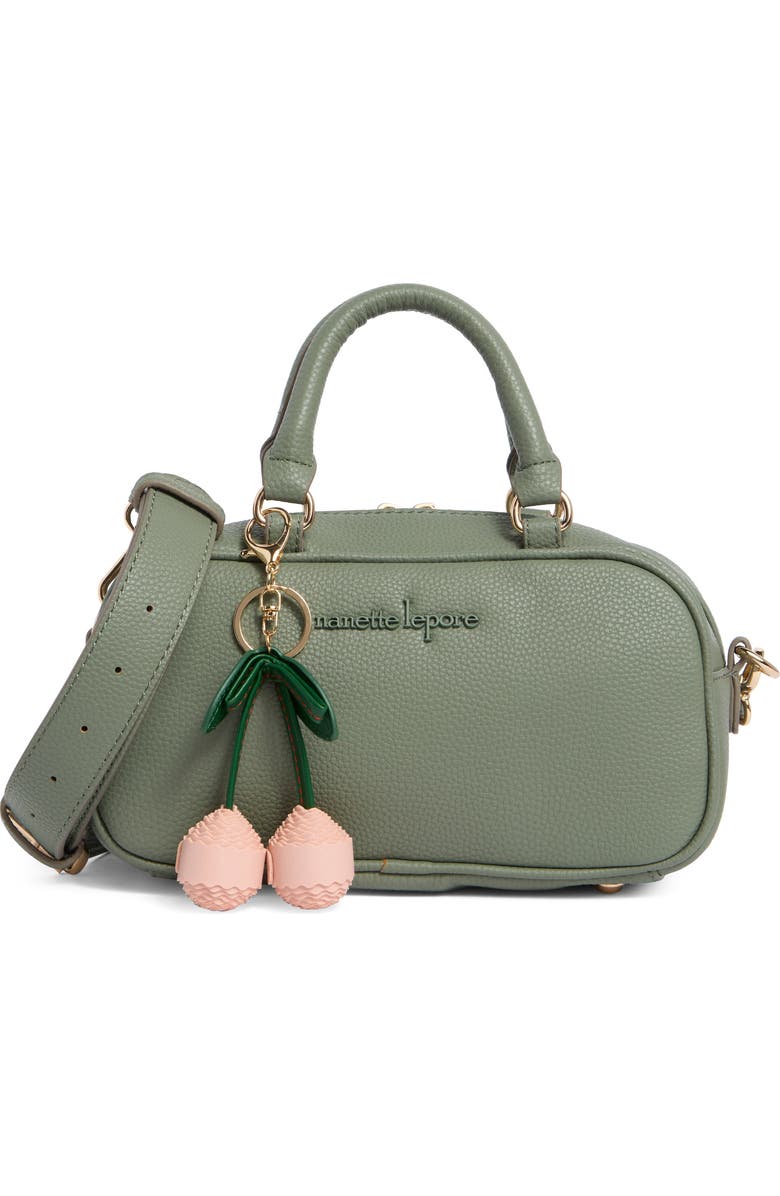 Nanette Lepore Ellah Mini Convertible Satchel Bag, Main, color, Artichoke