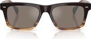 Oliver Peoples x Roger Federer Mr. Federer 55mm Polarized Rectangular Sunglasses