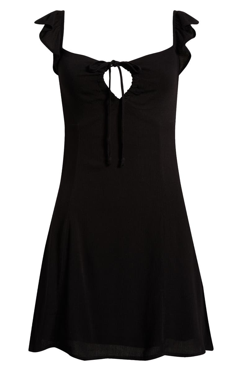 PacSun Ruffle Strap Babydoll Dress, Alternate, color,