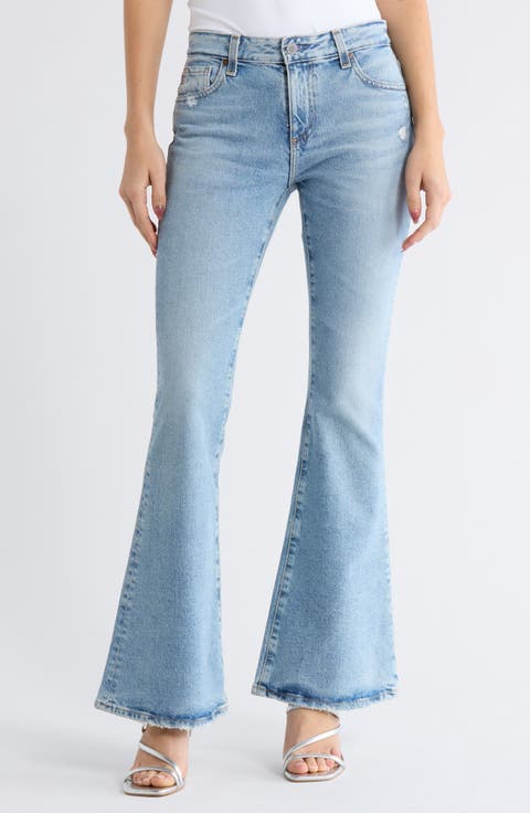 Flare Leg Jeans