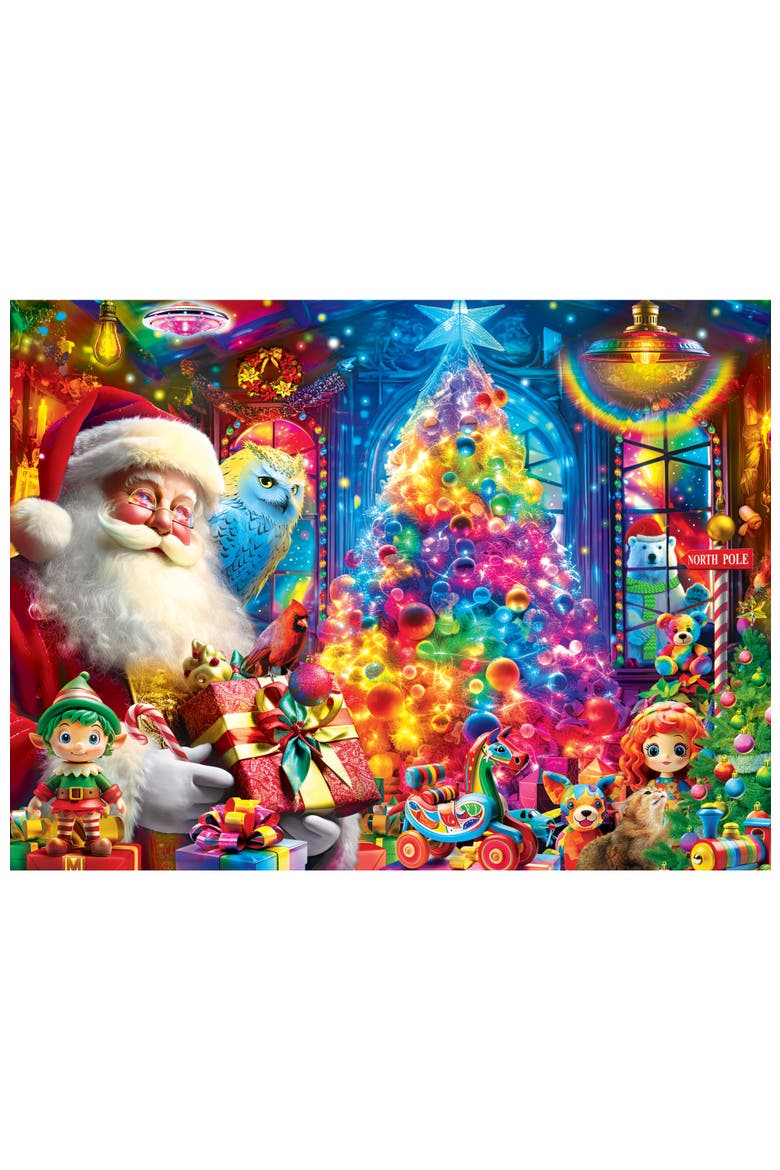 Holiday Magic Light 300pc Jigsaw Puzzle, Alternate, color, Multicolor