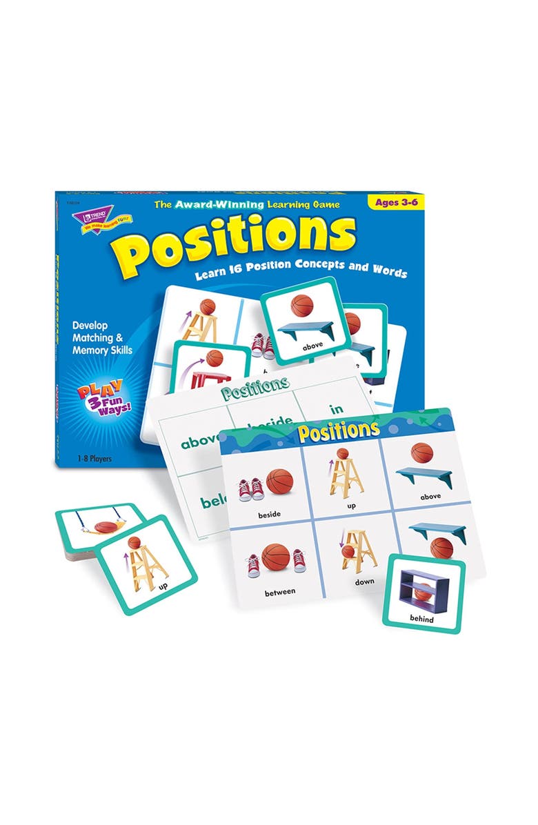 TREND Enterprises Positions Match Me Games, Alternate, color, 