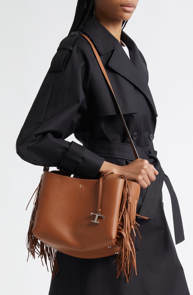 Tod's Mini Apa Top Handle Bag, Alternate, color,