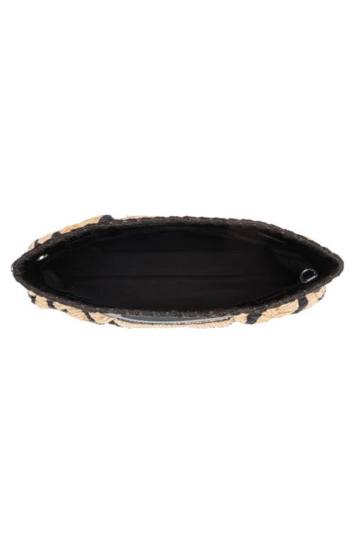 Staud Lena Raffia Clutch