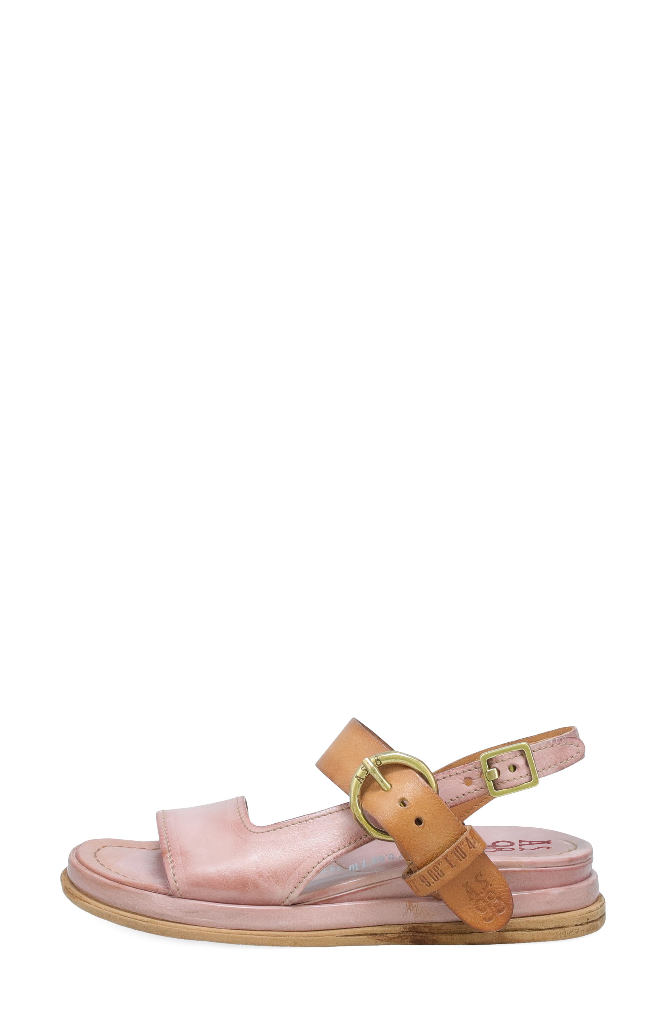 Seger Quarter Strap Sandal, Alternate, color, BLUSH
