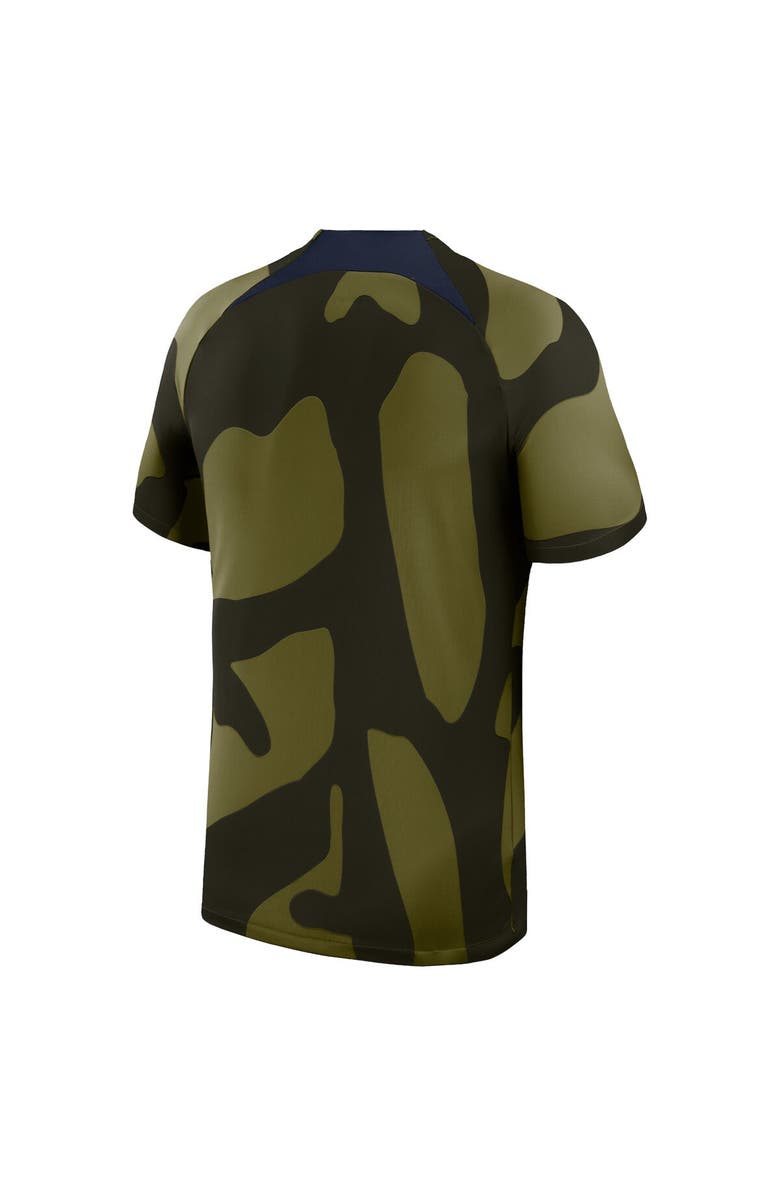 Jordan Brand Men's Nike Olive Paris Saint-Germain 2023/24 Academy Pro Pre-Match Top, Alternate, color, Olive