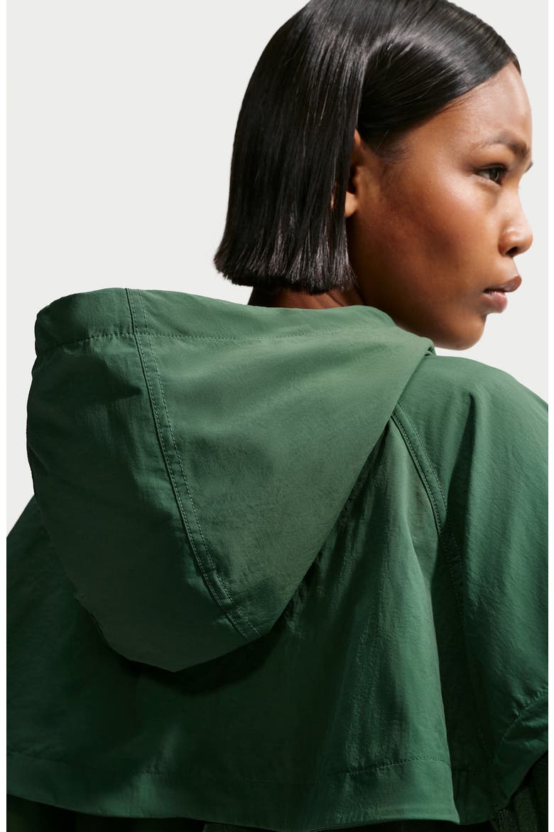 Oversize Windrunner Jacket, Alternate, color, FIR/ FIR/ FIR