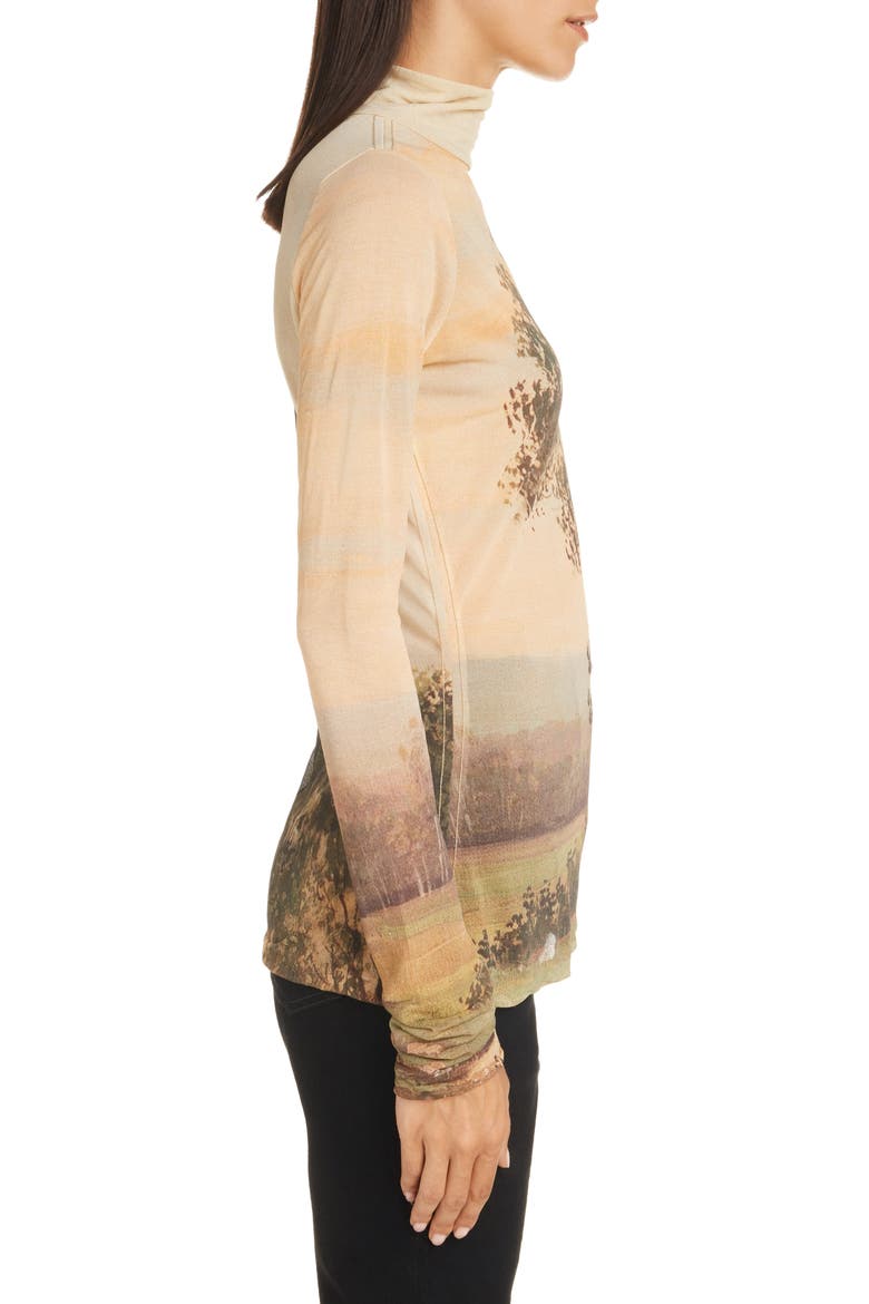 Esamia Print Top, Alternate, color, MULTI COLOUR LANDSCAPE