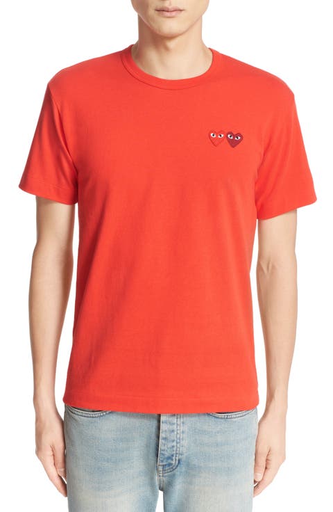 Twin Hearts Slim Fit Jersey T-Shirt