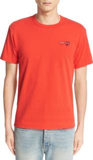 Comme des Garçons PLAY Twin Hearts Slim Fit Jersey T-Shirt
