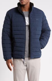 Calvin Klein Stretch Faux Fur Lined Puffer Jacket