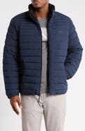 Calvin Klein Stretch Faux Fur Lined Puffer Jacket