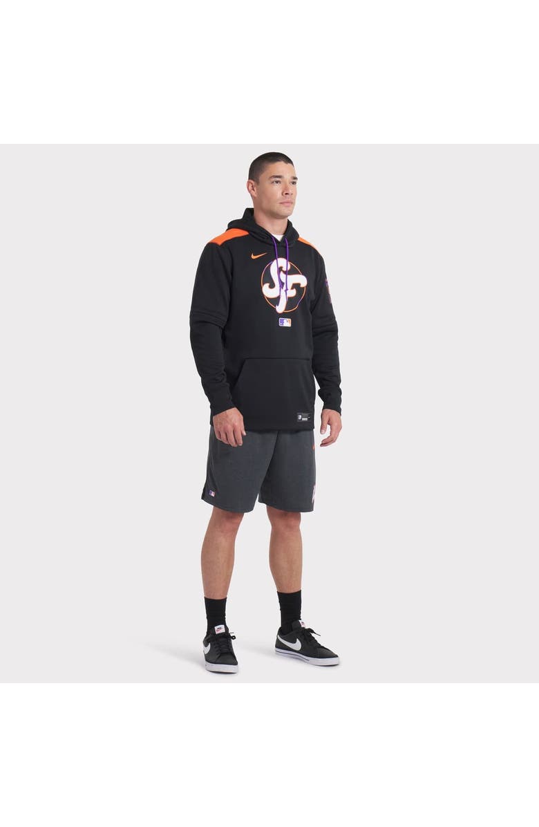 Nike Men's Nike Black San Francisco Giants 2025 City Connect Authentic Collection Performance Pullover Hoodie, Alternate, color, Black