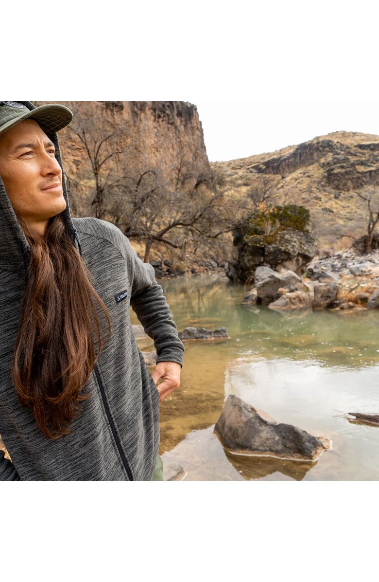 Coalatree Evolution Full-Zip Hoodie, Alternate, color, Black