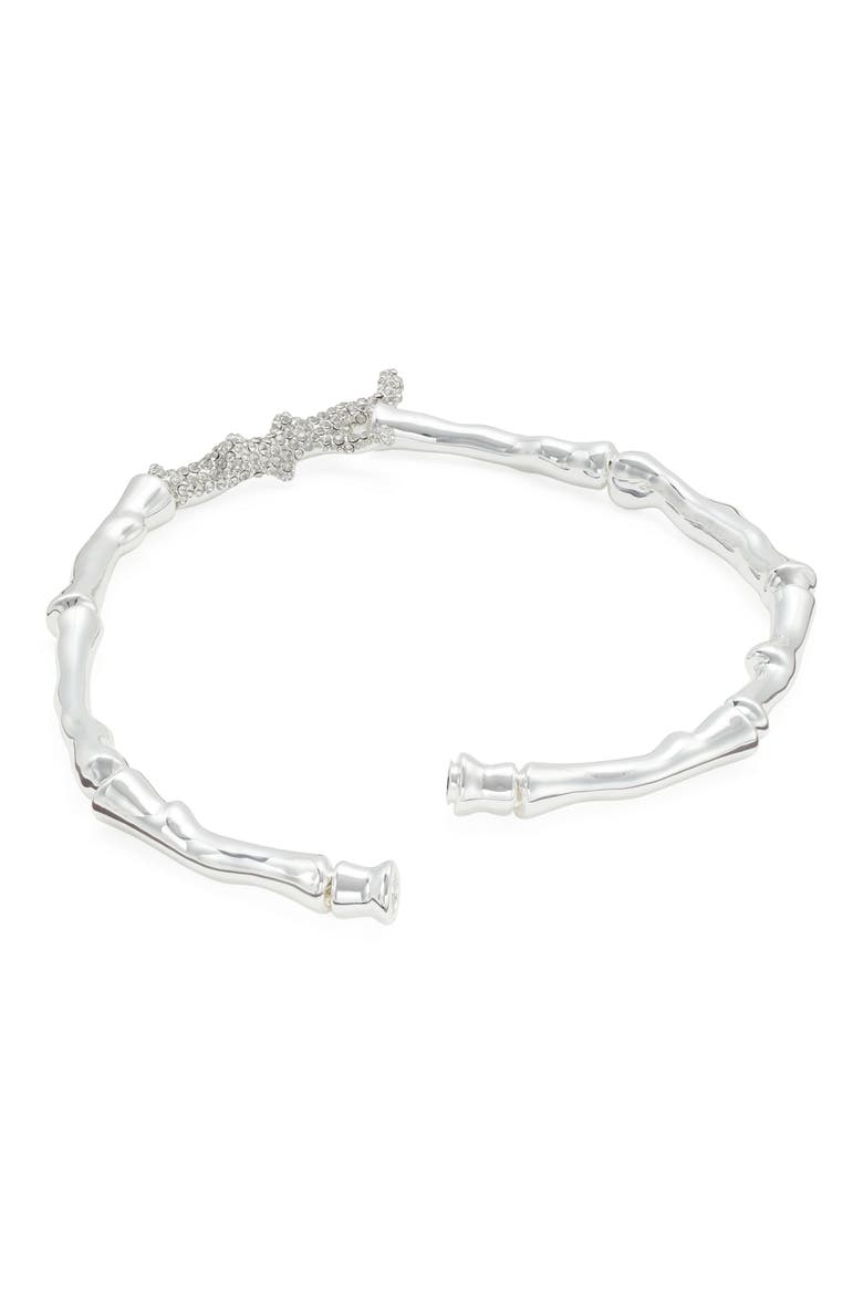 Crystal Coral Necklace, Alternate, color, LIGHT SILVER / CRYSTAL
