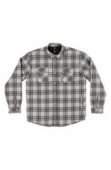 BURNSIDE Long Sleeve Flannel Shirt