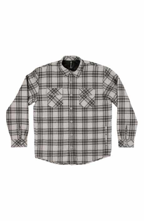 BURNSIDE Long Sleeve Flannel Shirt