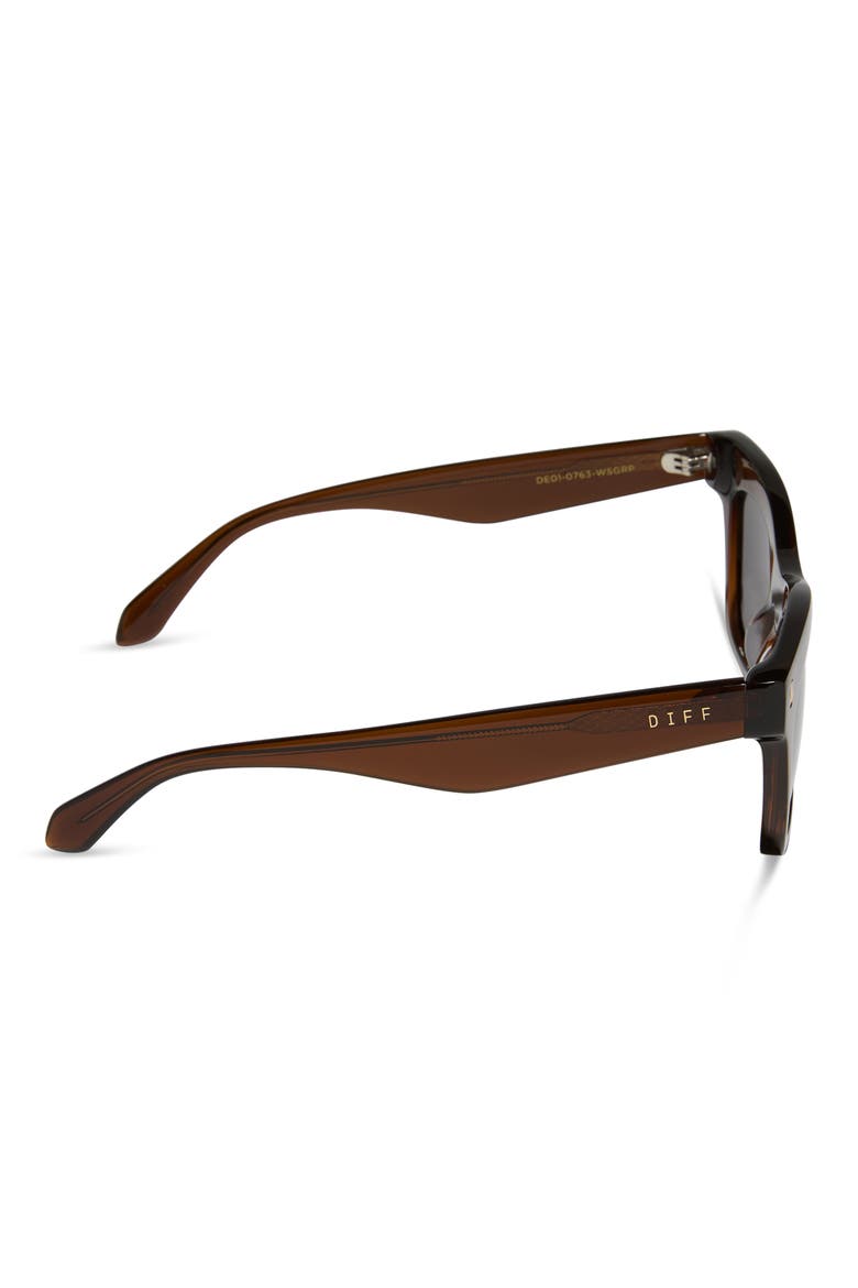 Bradley 50mm Cat Eye Sunglasses, Alternate, color, WHISKEY / GREY