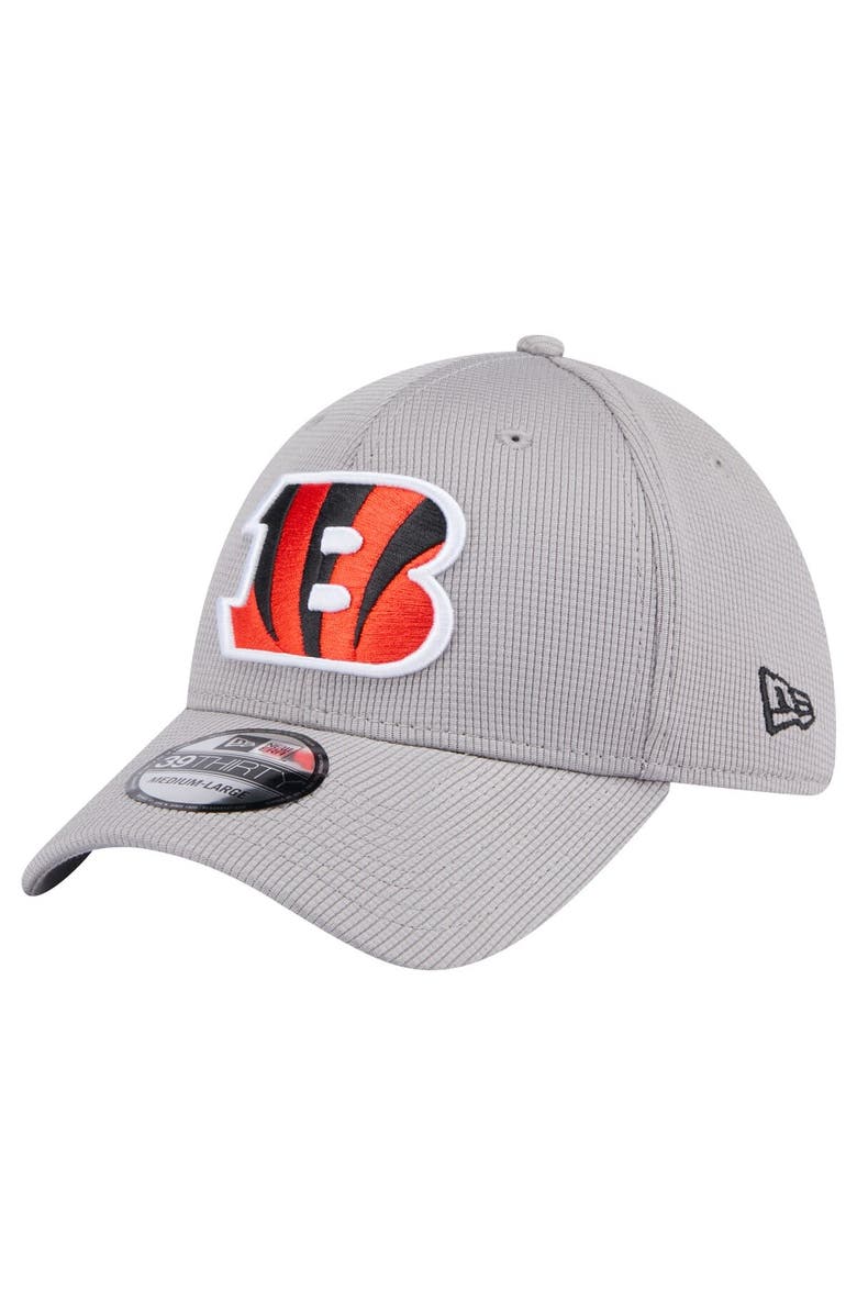 New Era Men's New Era Gray Cincinnati Bengals Active 39THIRTY Flex Hat, Alternate, color, 