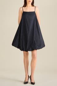 Contessa Mills Todd Adjustable Strap Bubble Mini Dress