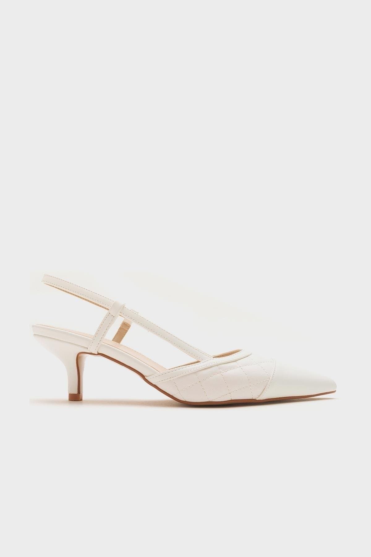 Goodge Slingback Pointed Toe Pump, Alternate, color, White