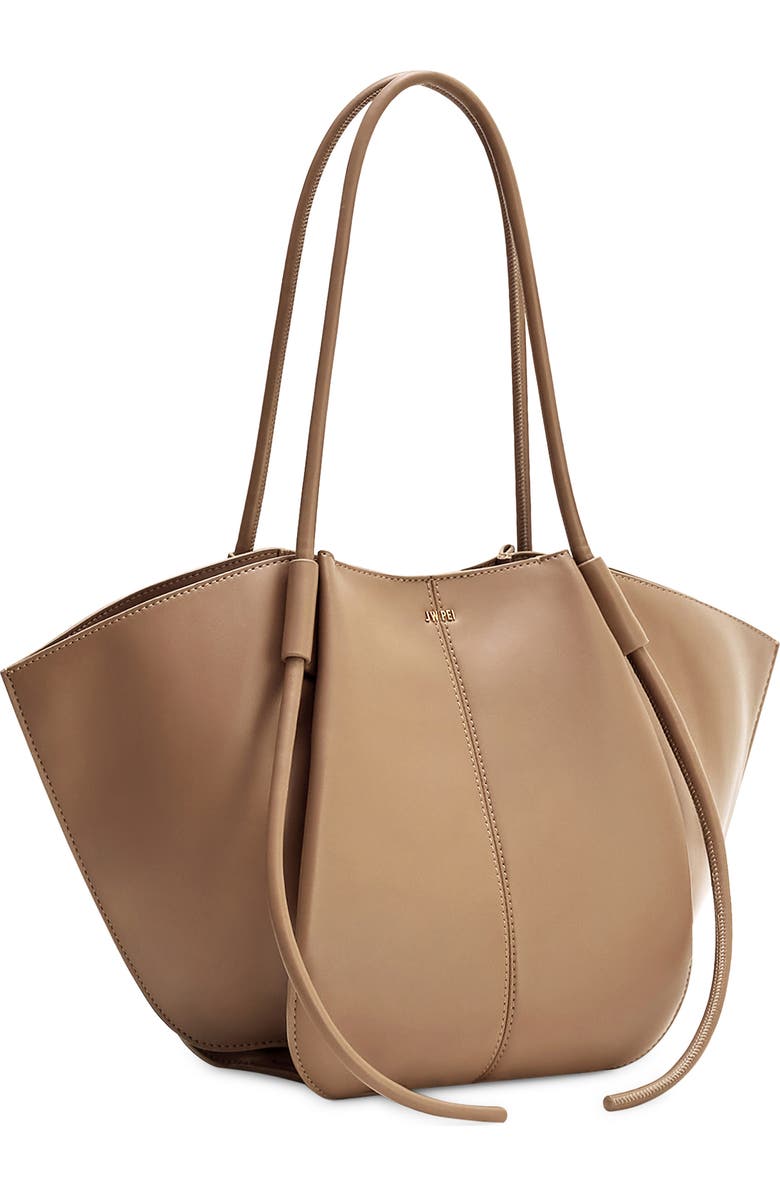 JW PEI Nala Faux Leather Wide Tote, Alternate, color, Clay Brown