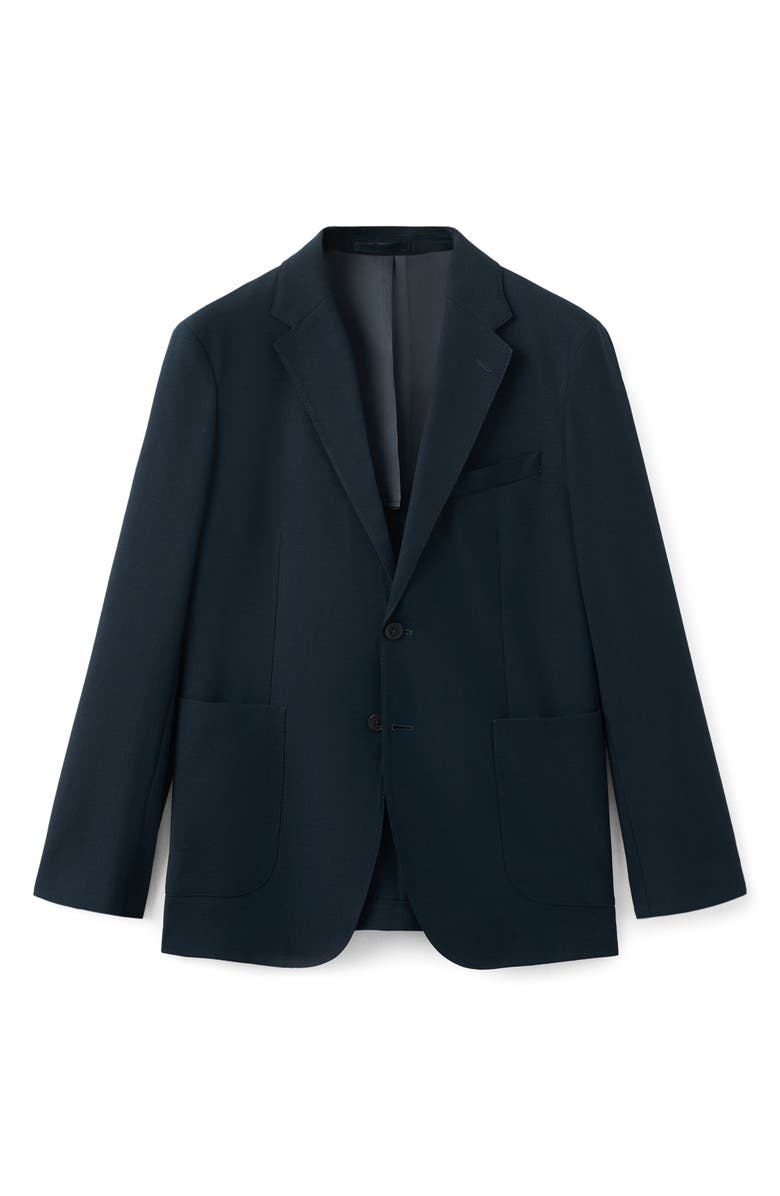 MANGO Slim Fit Sport Coat, Alternate, color, Navy