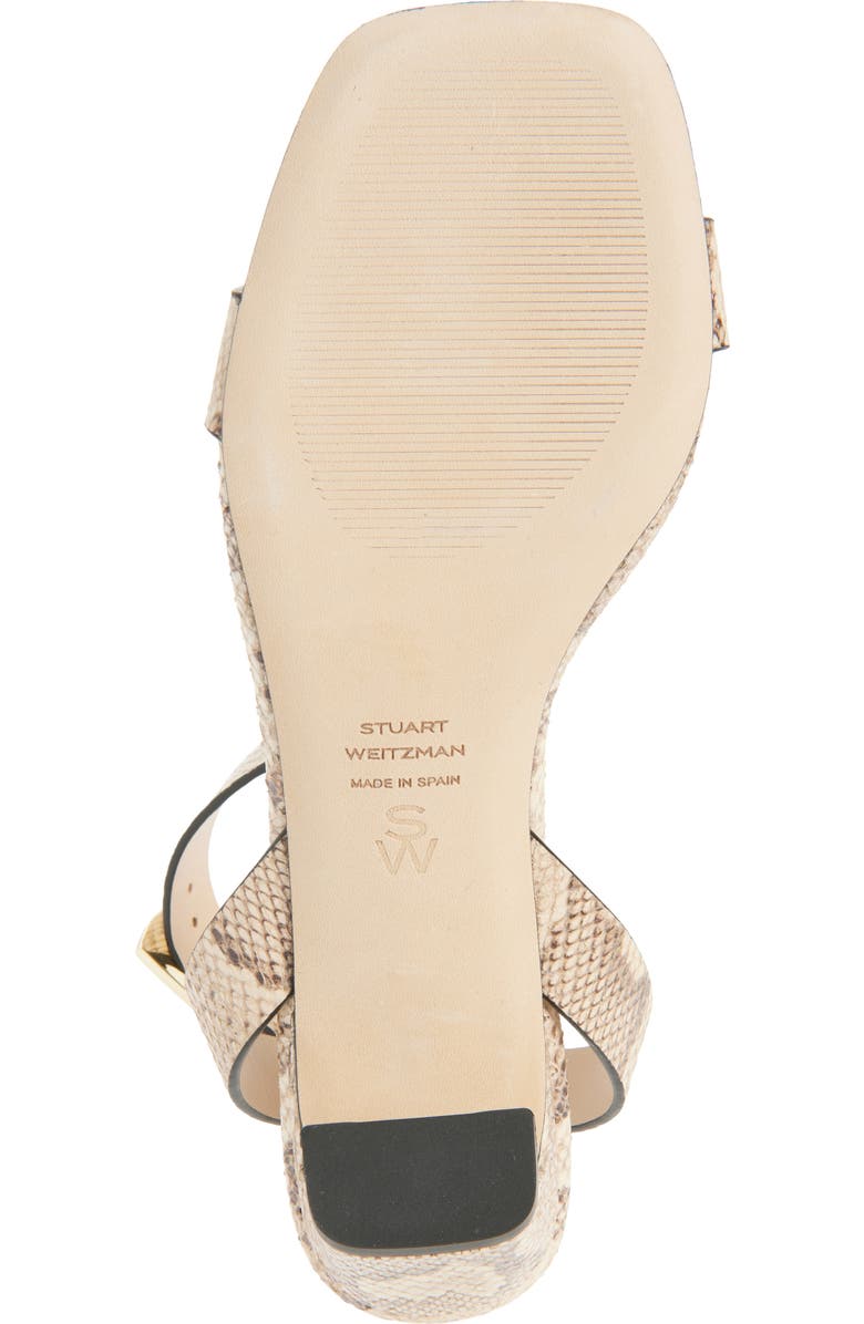 Stuart Weitzman Sai Sandal 50, Alternate, color, Adobe Beige