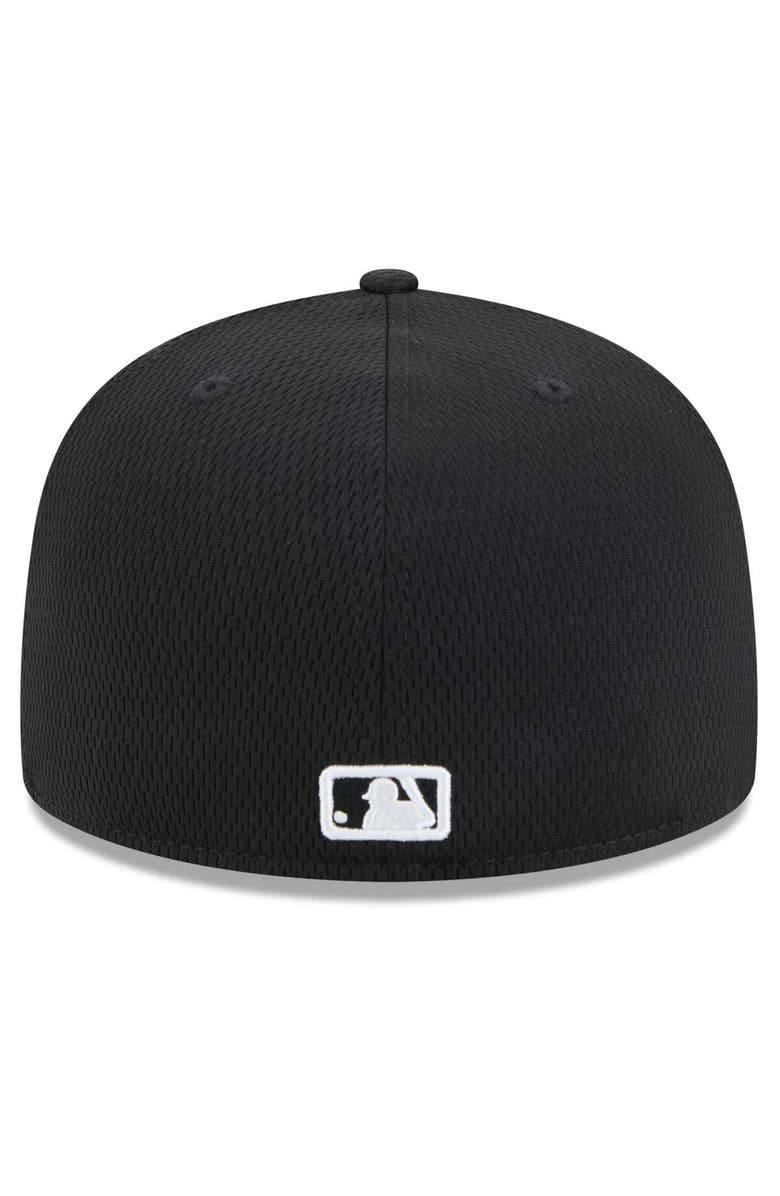 New Era Men's New Era Black Boston Red Sox 2025 MLB Clubhouse 59FIFTY Fitted Hat, Alternate, color, 