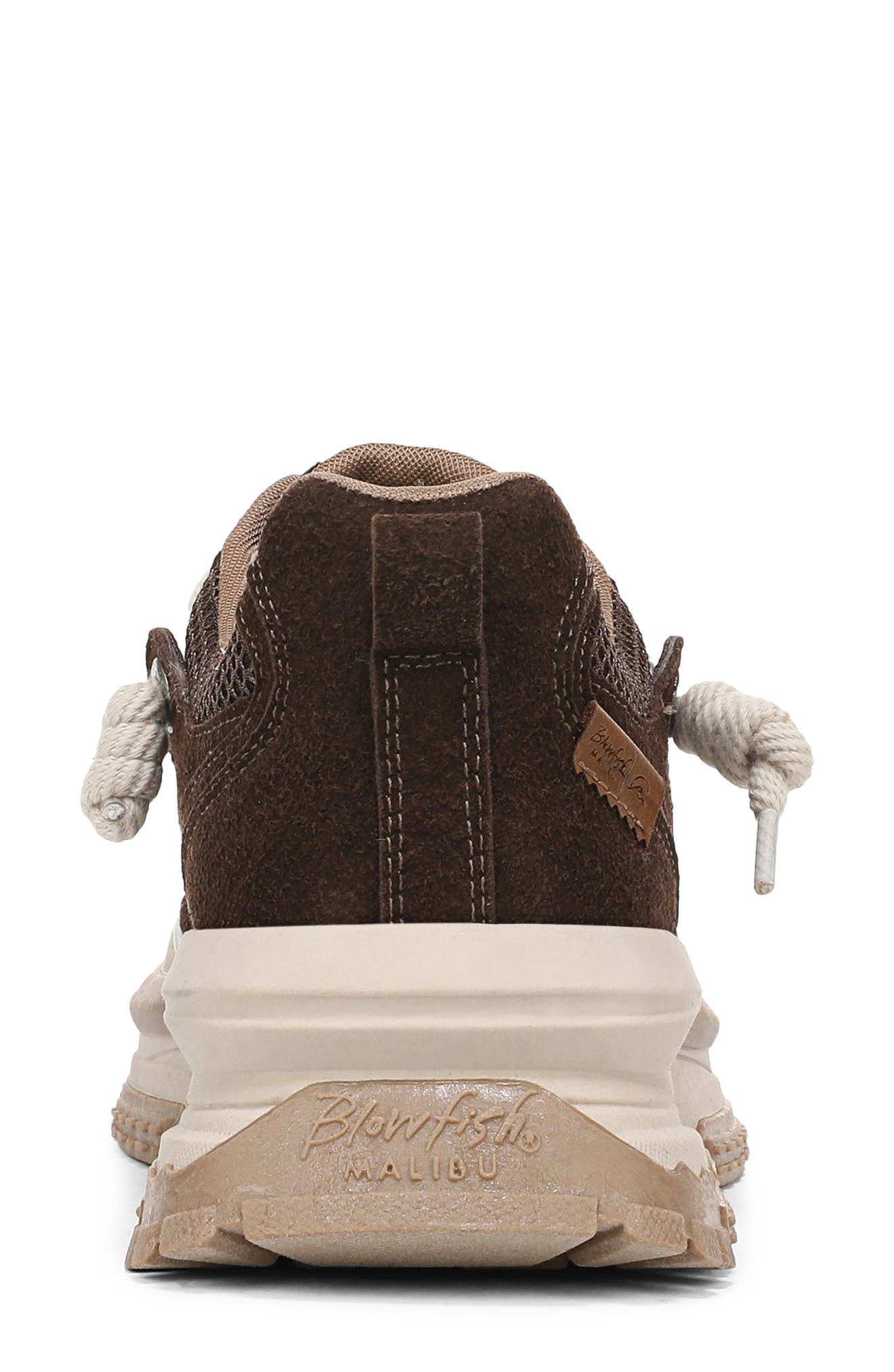 Blowfish Malibu Leotina Sneaker, Alternate, color, Espresso Brown Faux Suede