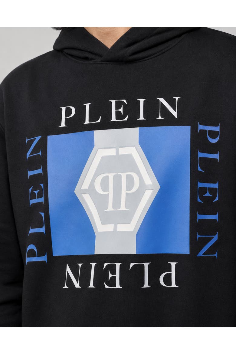 Hoodie Sweatshirt Men, Alternate, color, black