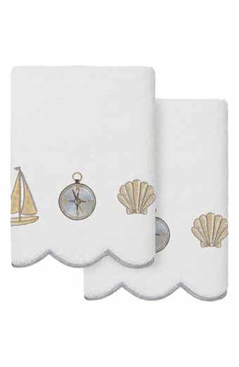 Seajoy Scallop Set of 2 Bath Towels
