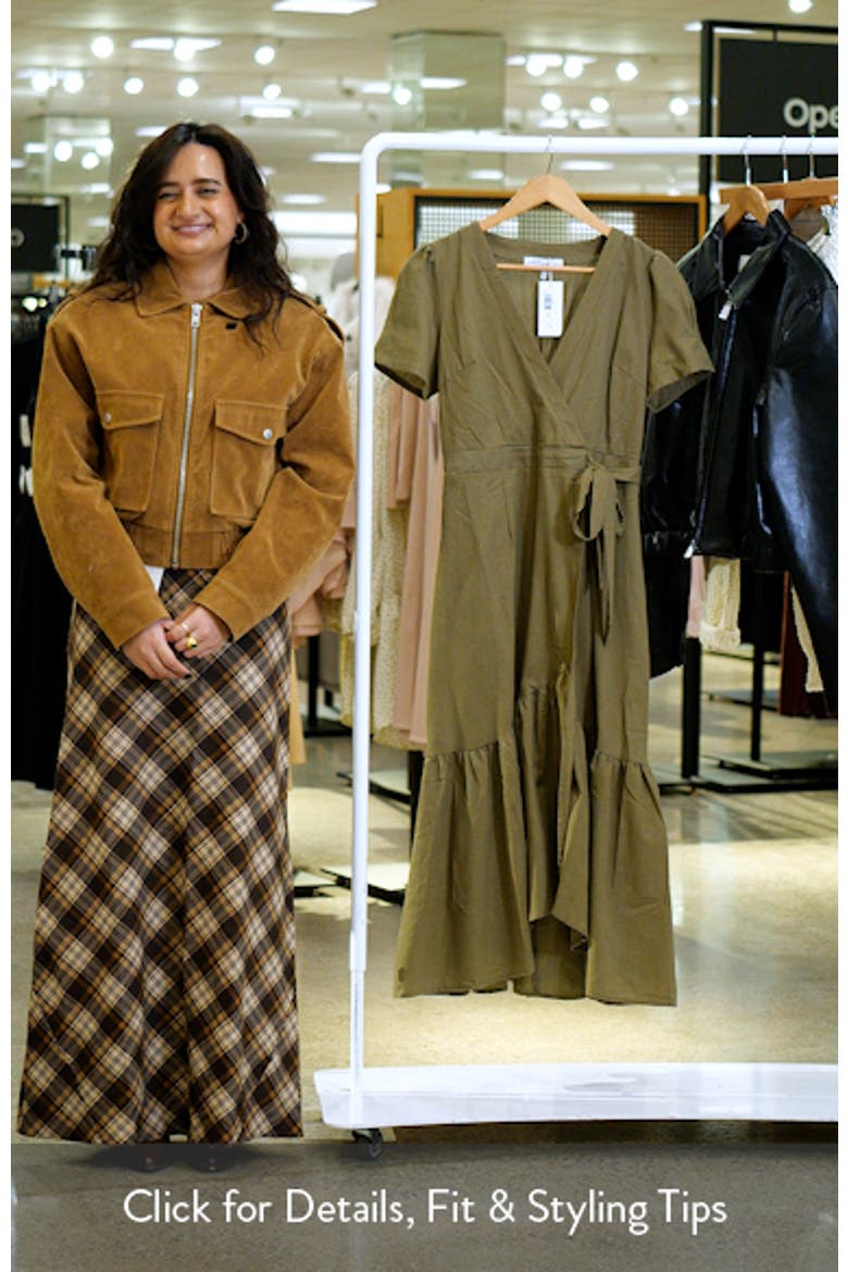 Leontine Wrap Midi Dress video