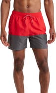 Nike Colorblock Drawstring Volley Shorts