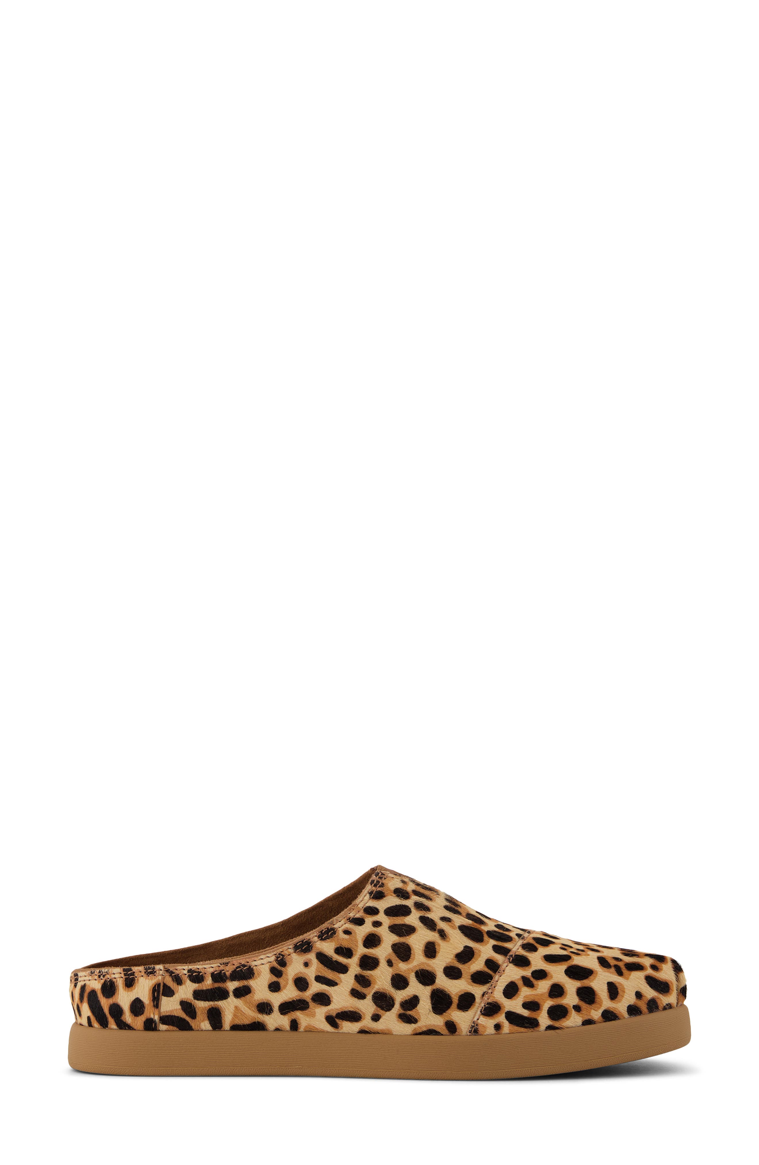 Alpeas Faux Fur Lined Leather Slip-On Shoe, Alternate, color, MEDIUM BROWN