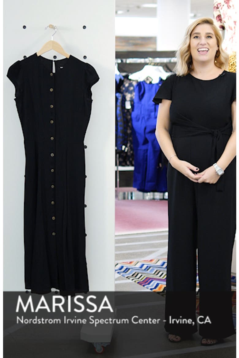 Fauna Front Button Midi Dress video