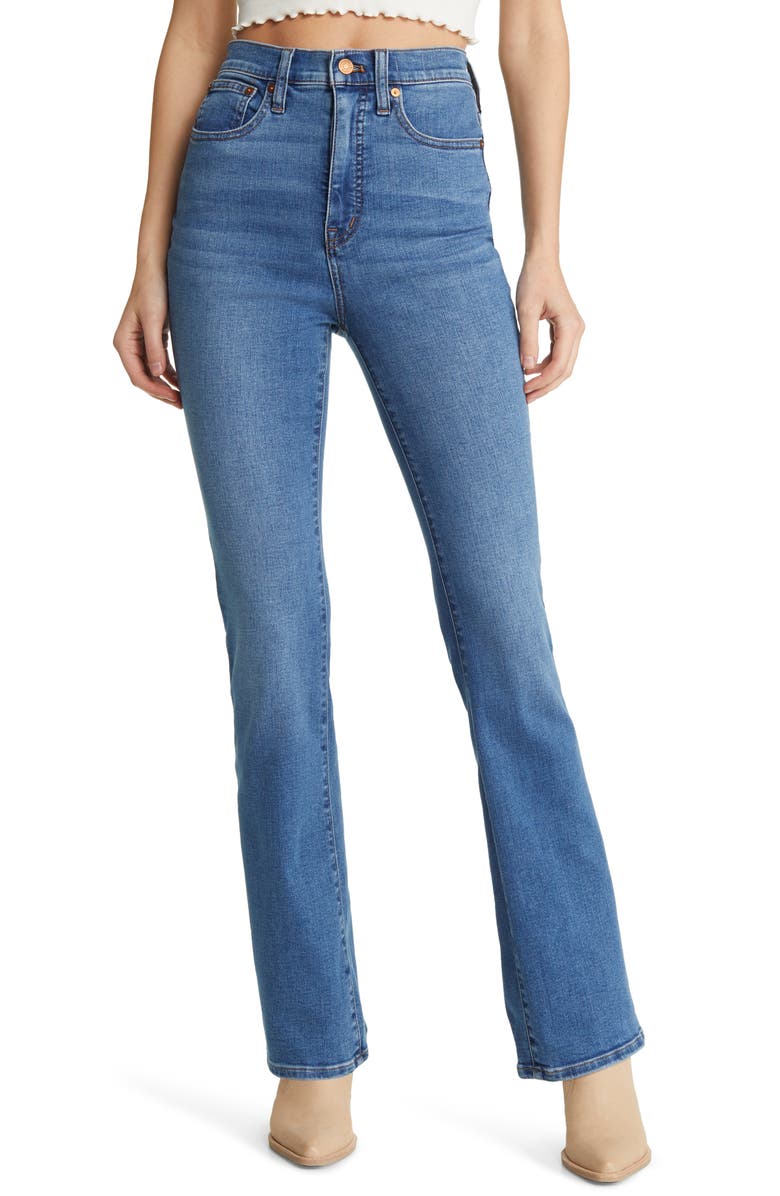 Madewell Skinny Flare Jeans, Main, color, 