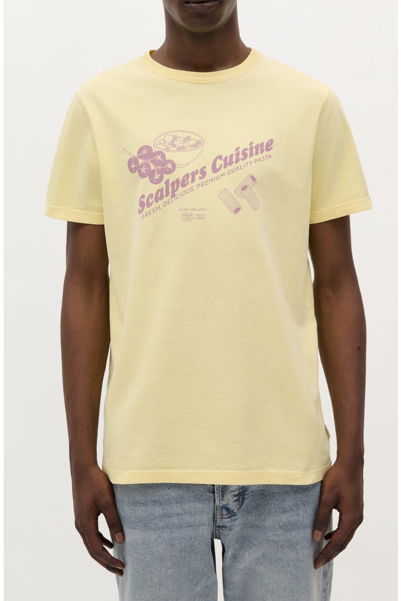 Cuisine Tee, Main, color, LIGHT YELLOW
