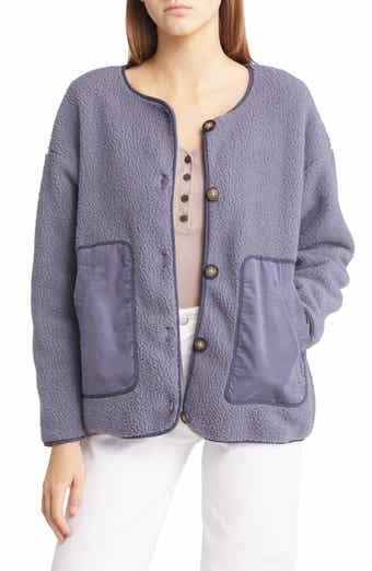 Resourced Fleece Cardigan Jacket
