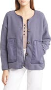 Madewell Resourced Fleece Cardigan Jacket