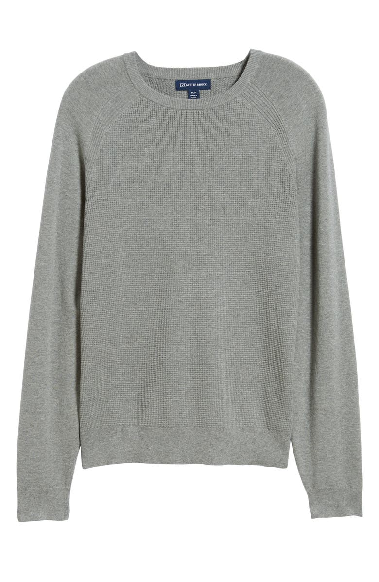 Cutter & Buck Lakemon Mix Crewneck Sweater, Alternate, color,