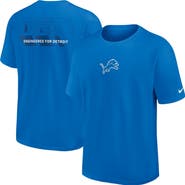 Nike Men's Nike Blue Detroit Lions Dominate The Game Essential Max90 T-Shirt