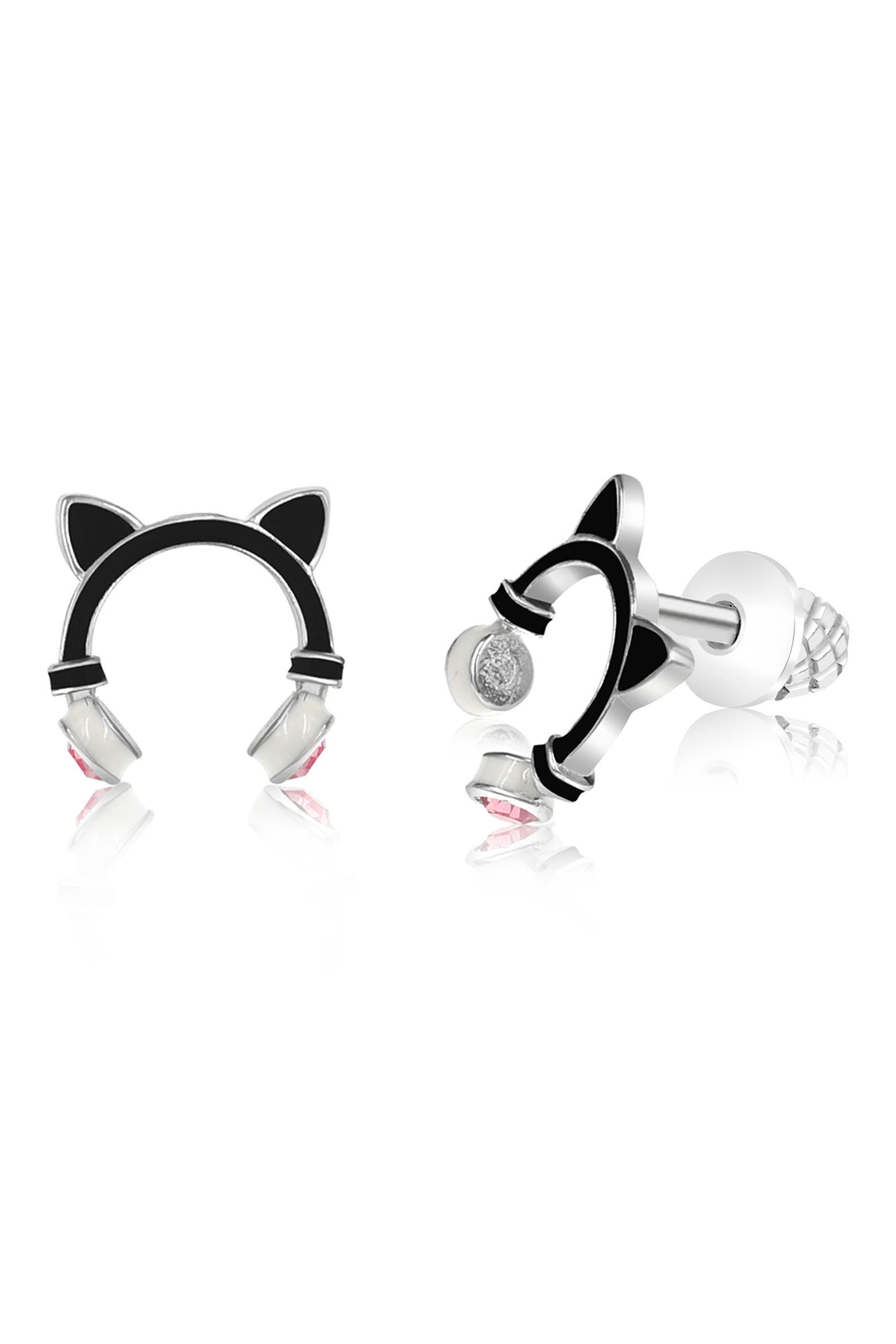 Ear Cone Rack Chanteur Kids' Cat Ear Headphone Stud Earrings (Women) | Nordstromrack