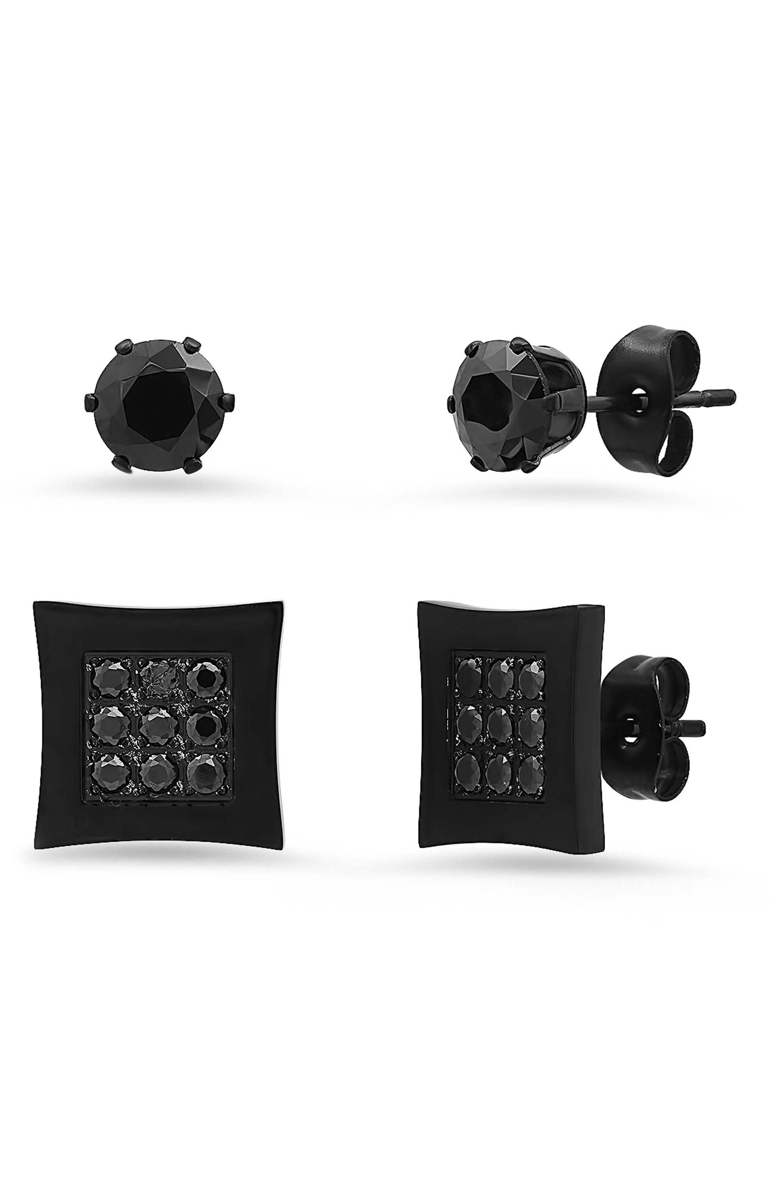 Set of 2 Stud Earrings
