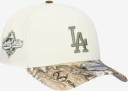 New Era Men's New Era Khaki/Realtree Camo Los Angeles Dodgers 9FORTY A-Frame Adjustable Hat