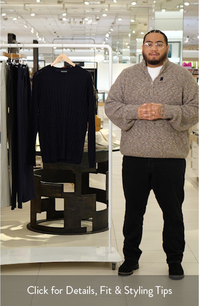 Ribbed Crewneck Sweater, sales video thumbnail