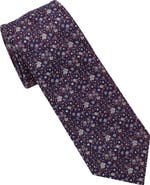 Ben Sherman Micro Floral Slim Tie