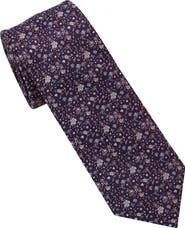 Ben Sherman Micro Floral Slim Tie