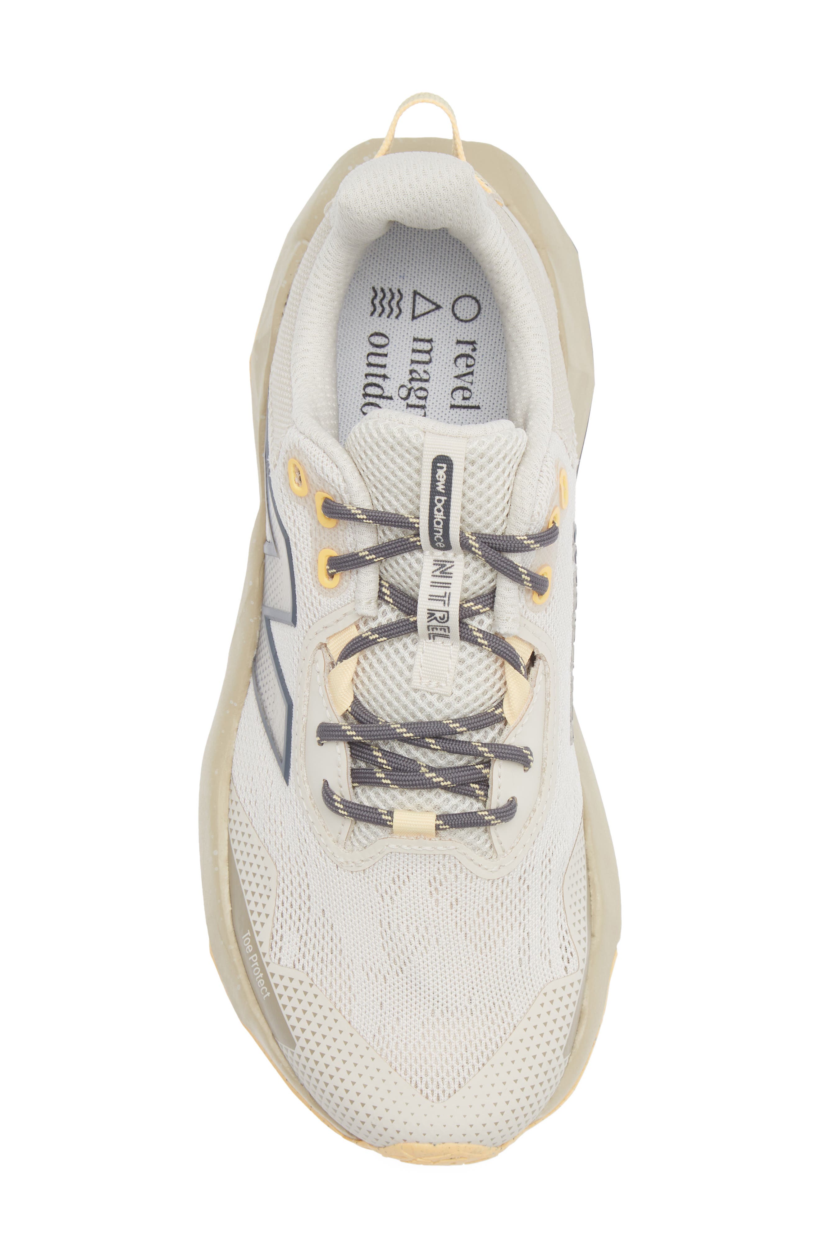 New Balance DynaSoft Nitrel V6 Running Shoe, Alternate, color, Linen/ White Peach