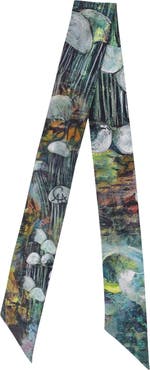 Annette Amoroso Tuscana Olive Grove Silk Scarf